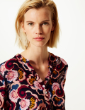 Floral Print Blouse