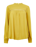 Lace Insert Shell Top