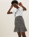 Love Slogan Crew Neck Relaxed T-Shirt