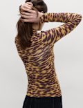 Animal Print Second Skin Top
