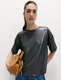 Metallic Shimmer T-Shirt