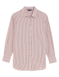 Pure Cotton Striped Long Sleeve Shirt