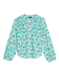 Pure Cotton Printed Regular Fit Blouse