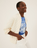 Cotton Rich Printed Fitted T-Shirt