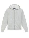 Cotton Rich Relaxed Zip Up Hoodie