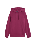 Pure Cotton Longline Hoodie