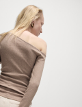 Cotton Rich Off The Shoulder Top