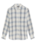Pure Cotton Checked Long Sleeve Shirt