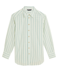 Pure Cotton Striped Long Sleeve Shirt