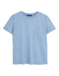 Pure Cotton Crew Neck T-Shirt