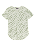 Pure Cotton Printed Longline T-Shirt