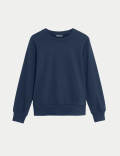 The Cotton Rich Crew Neck Sweatshirt