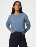 The Cotton Rich Crew Neck Sweatshirt