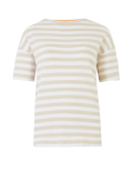 Pure Cotton Striped Straight Fit Top