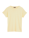 Linen Rich Short Sleeve T-Shirt