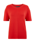 Round Neck Short Sleeve Top