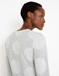 Soft Touch Polka Dot Sweatshirt