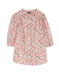 Pure Cotton Floral Puff Sleeve Blouse