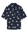 Cotton Rich Printed Collared Shirt