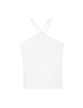 Pure Cotton Halter Neck Vest