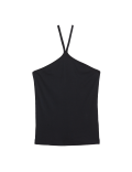 Pure Cotton Halter Neck Vest