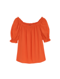 Square Neck Puff Sleeve Top