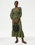 Textured Smock Detail Blouse