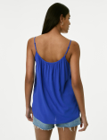 Shoulder Straps Fitted Cami Top