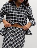 Pure Cotton Checked Shirt