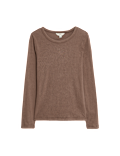 Cotton Rich Ribbed Garment Dye Top