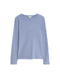 Cotton Rich Ribbed Garment Dye Top