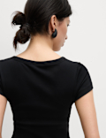 Cotton Rich Slim Fit Secret Support Top