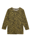 Printed Relaxed Longline Top