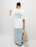 Pure Cotton Textured Regular Fit T-Shirt