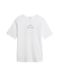 Pure Cotton Textured Regular Fit T-Shirt