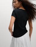 Sweetheart Neck Slim Top
