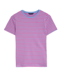 Cotton Rich Striped Slim Fit T-Shirt