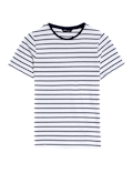 Cotton Rich Striped Slim Fit T-Shirt