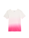 Pure Cotton Tie Dye Ombre Tee
