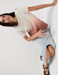 Pure Cotton Tie Dye Ombre Tee