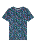 Cotton Rich Printed Slim Fit T-Shirt