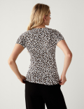 Cotton Rich Printed Slim Fit T-Shirt