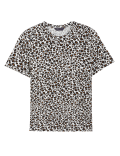 Cotton Rich Printed Slim Fit T-Shirt
