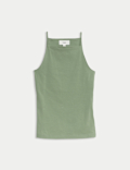 Cotton Rich Racer Neck Vest