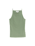Cotton Rich Racer Neck Vest