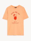 Pure Cotton Printed Everyday Fit T-Shirt
