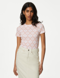 Pure Cotton Printed T-Shirt
