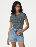 Pure Cotton Printed T-Shirt