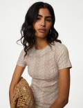 Pure Cotton Printed T-Shirt