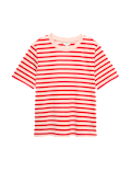 Pure Cotton Striped Everyday Fit T-Shirt